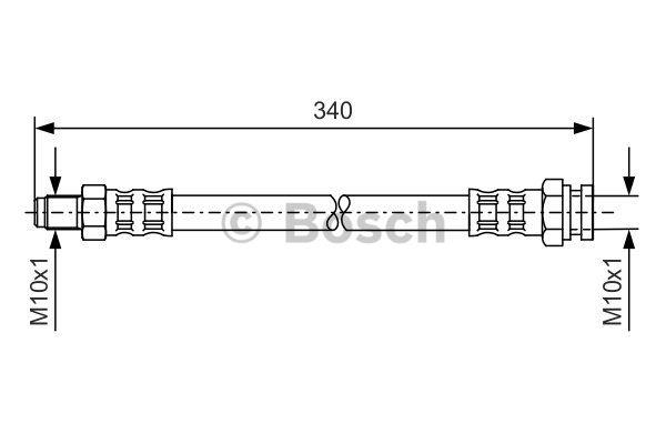 Brake Hose Bosch 1 987 476 121