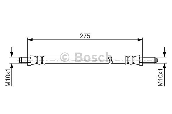 Brake Hose Bosch 1 987 476 124