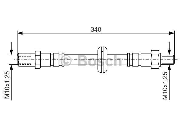 Brake Hose Bosch 1 987 476 191