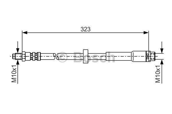 Brake Hose Bosch 1 987 476 293