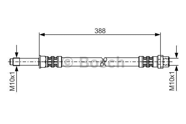 Brake Hose Bosch 1 987 476 300