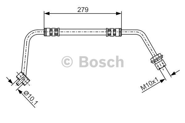 Brake Hose Bosch 1 987 476 506