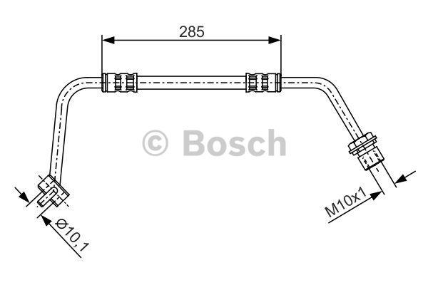 Bosch 1 987 476 514 Brake Hose 1987476514