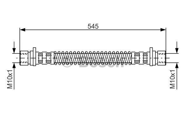 Brake Hose Bosch 1 987 476 594