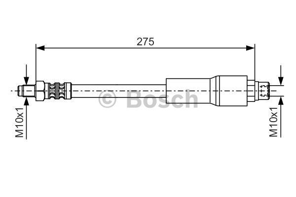 Brake Hose Bosch 1 987 476 649