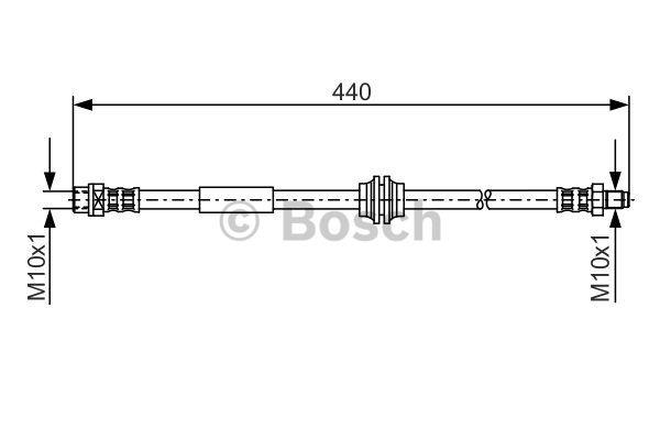 Brake Hose Bosch 1 987 476 808