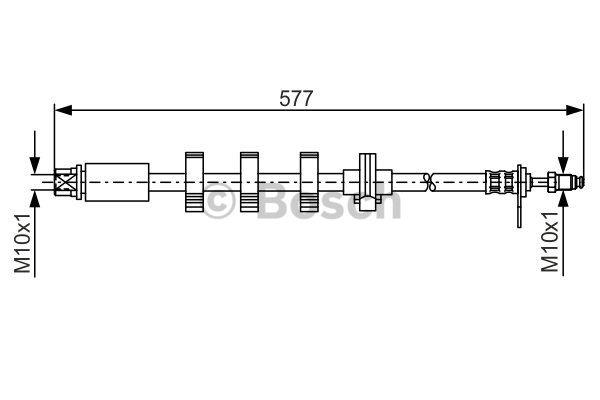Brake Hose Bosch 1 987 476 810
