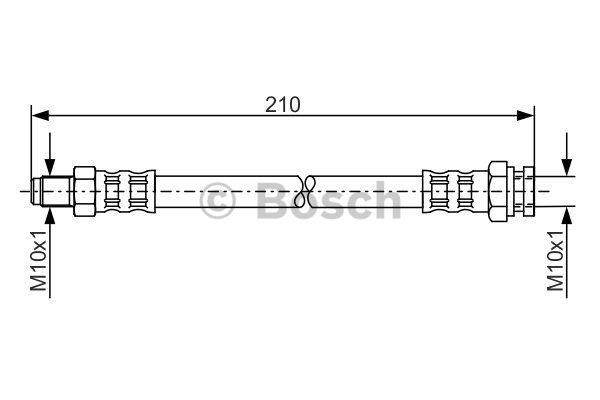 Brake Hose Bosch 1 987 476 877