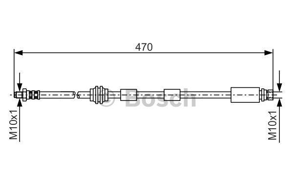 Brake Hose Bosch 1 987 476 882