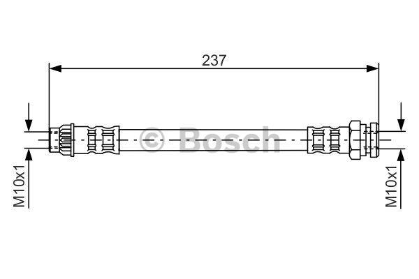 Brake Hose Bosch 1 987 481 052