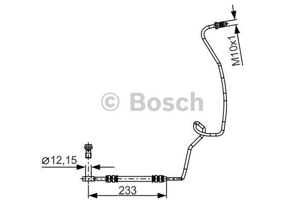Brake Hose Bosch 1 987 481 338