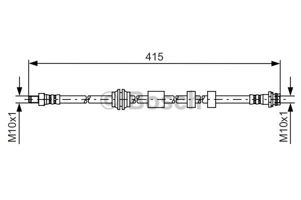 Brake Hose Bosch 1 987 481 425