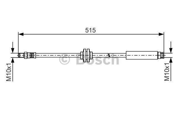 Brake Hose Bosch 1 987 481 483