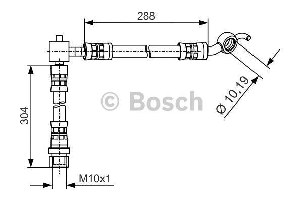 Bosch Brake Hose – price 112 PLN