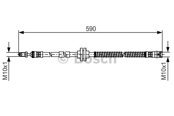 Brake Hose Bosch 1 987 481 516