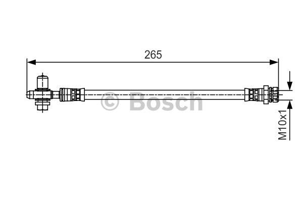Brake Hose Bosch 1 987 481 519