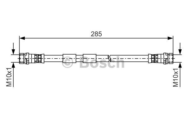 Brake Hose Bosch 1 987 481 522
