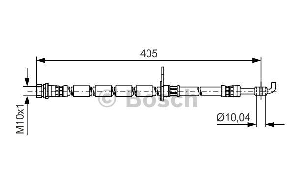 Brake Hose Bosch 1 987 481 524