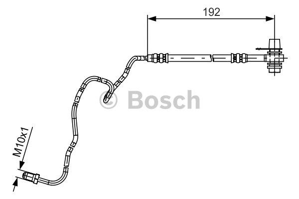 Brake Hose Bosch 1 987 481 536