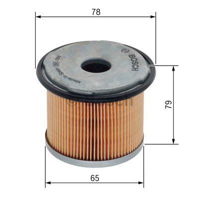 Fuel filter Bosch 1 457 431 712