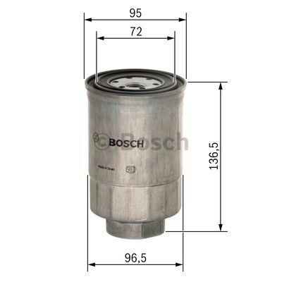 Bosch 1 457 434 302 Fuel filter 1457434302