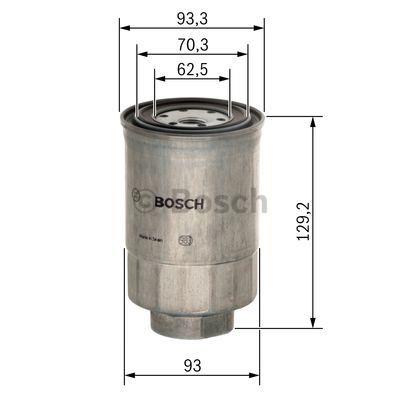Fuel filter Bosch 1 457 434 438