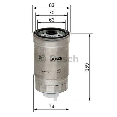 Bosch 1 457 434 506 Fuel filter 1457434506