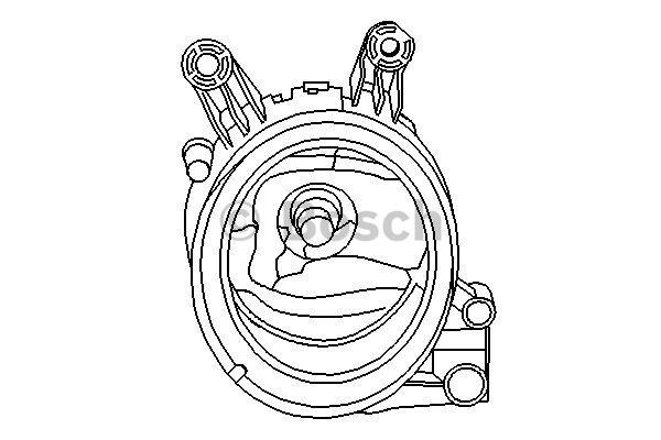 Bosch 0 305 067 001 Fog lamp 0305067001