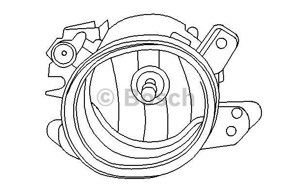 Bosch 0 305 076 002 Fog lamp 0305076002