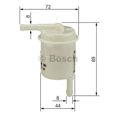 Bosch 0 986 450 009 Fuel filter 0986450009