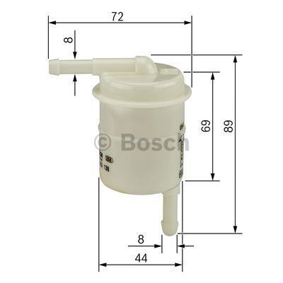 Bosch 0 986 450 016 Fuel filter 0986450016