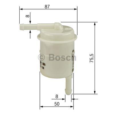 Bosch 0 986 450 030 Fuel filter 0986450030