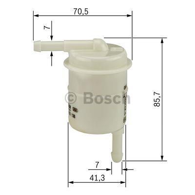Bosch 0 986 450 138 Fuel filter 0986450138