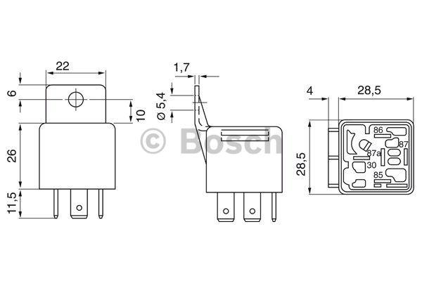 Relay Bosch 0 332 019 203