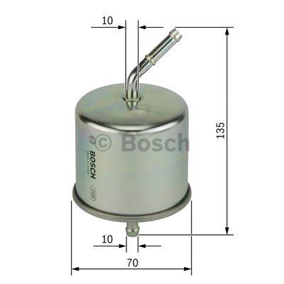Bosch 0 986 450 603 Fuel filter 0986450603
