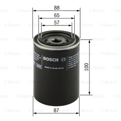 Bosch 0 986 452 006 Oil Filter 0986452006