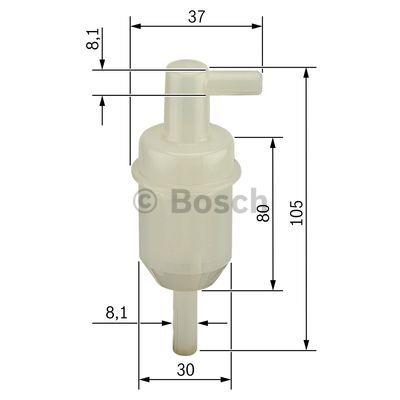 Fuel filter Bosch 0 450 904 077