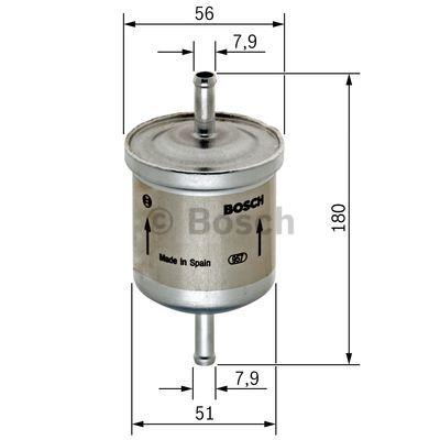 Bosch Fuel filter – price 48 PLN