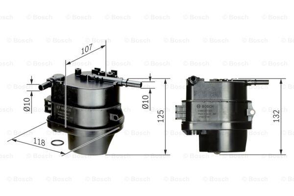 Bosch Fuel filter – price 132 PLN