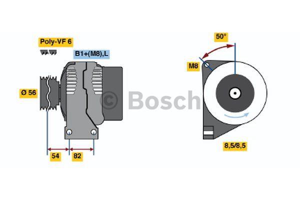 Alternator Bosch 0 986 047 500