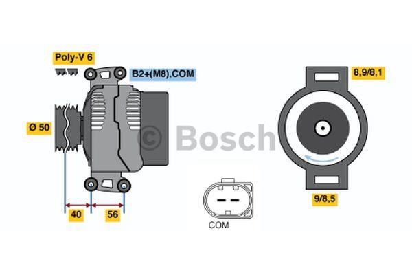 Alternator Bosch 0 986 047 650