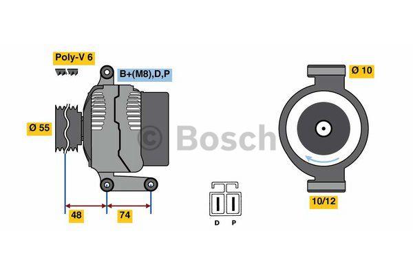 Alternator Bosch 0 986 080 320