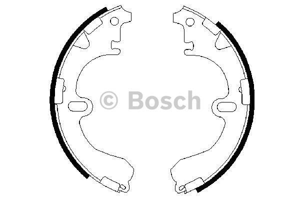 Bosch Brake shoe set – price 70 PLN