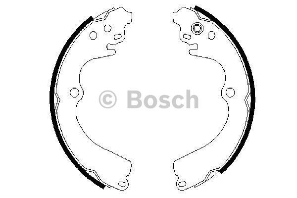 Bosch Brake shoe set – price 112 PLN