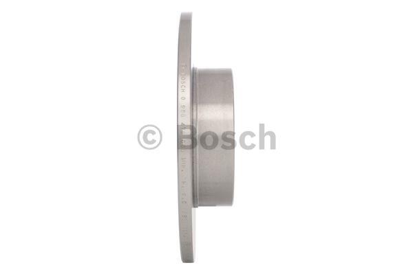 Unventilated front brake disc Bosch 0 986 478 063
