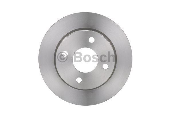 Unventilated front brake disc Bosch 0 986 478 288