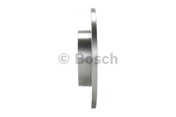 Bosch Unventilated brake disc – price 73 PLN