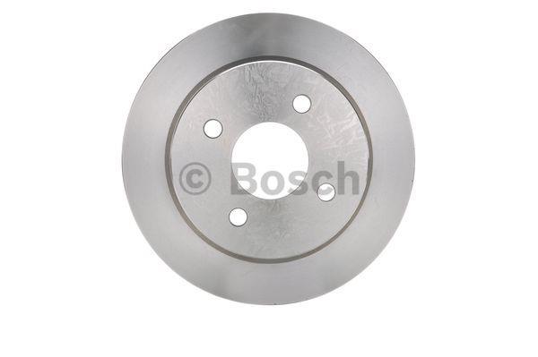 Rear brake disc, non-ventilated Bosch 0 986 478 344