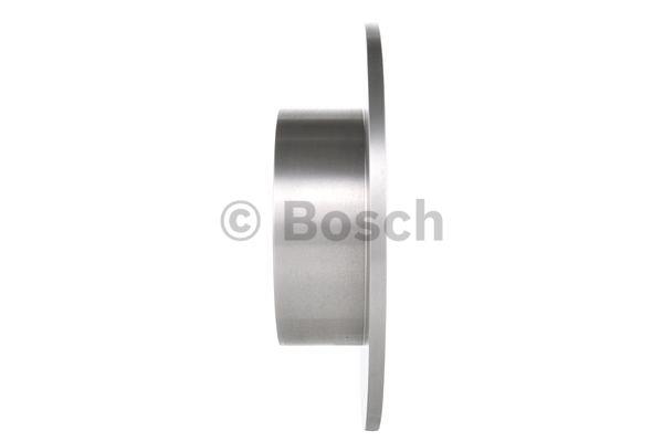Rear brake disc, non-ventilated Bosch 0 986 478 436