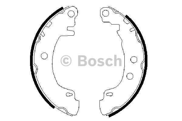 Bosch Brake shoe set – price [object Object] PLN